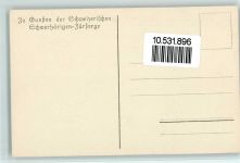 Spendenkarte - Schwerhörigen Fürsorge Löwe, M.