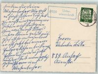 86519 W8909 Unterwiesenbach - Landpoststempel