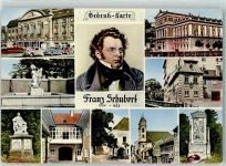 Wien 1. Bezirk, Innere Stadt Gedenkkarte AK Schubert, F.