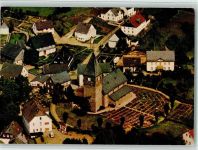 57439 W5952 Attendorn - Luftaufnahme Romanische Pfarrkirche Helden Baustein