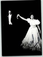 Conrad Immel und Judith Beckman Oper Linz 1972 Opernsänger Autograph