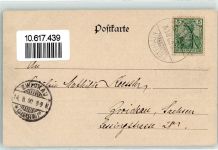 01619 O8401 Zeithain 1900 - Senfft-Straße Truppen Übungsplatz