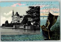 82335 W8137 Leoni , Starnberger See 1904 - Fischerboot