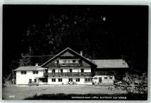 6105 Leutasch Foto AK Gasthaus Zur Mühle VW Käfer