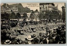 50667 W5021 Köln Altstadt-Süd 101 1914 - Erbeutete französische 7.5 cm Kanonen auf dem Neumarkt