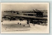 Valparaiso - Hafen Verladekran Boot Dampfer