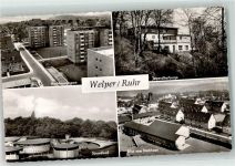 45525 W4320 Welper - Jugendherberge Schwimmbad Hochhausgruppe