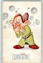 Zwerg Smudla von Schneewittchen Märchen Walt Disney