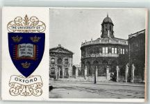 Oxford Prägedruck the University Wappen