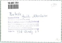 58452 W5810 Herbede FOTO KEINE AK Gasthaus Altenheim Ort handschriftlich
