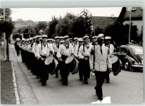 35088 W3559 Battenberg Eder Gebrauchsspuren Musikorchester Uniform VW Käfer Ort handschriftlich Foto Keine AK