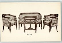 Wien 7. Bezirk, Neubau M.Ehleder's Söhne Salon-Möbel im Empirestil Nr.1726 Abbildungen auf AK Werbung Möbel Werbe AK