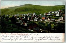98693 O6313 Manebach 1905 - Bahnpost Ilmenau-Themar Zug 873