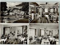 79215 W7807 Oberprechtal Foto AK Gasthaus Cafe Pension Sonne