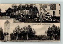 15806 O1630 Zossen b Berlin 1915 - Kaserne Truppenlager Wasserturm Feldpost WK I