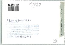 57319 W5920 Alertshausen , Westf FOTO KEINE AK Ort handschriftlich