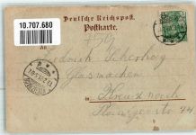 77855 W7590 Achern , Baden 1901 Foto AK Illenauer Allee