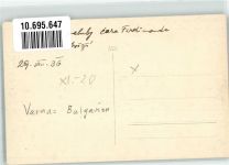 Varna Stalin 1936 Foto AK Ort handschriftlich