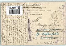 25430 Sancey-le-Long 1914 - Feldpost WK I 1.Garde Inf.Div.
