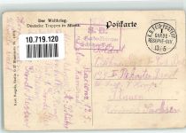 Mlawa Mielau - Feldpost WK I Garde Res.Div. 13/5
