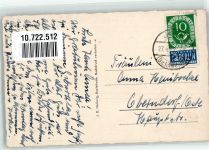 21635 W2155 Jork , Niederelbe 1955 Foto AK Auto Geschäft Ort lt. Stempel Notopfermarke Berlin