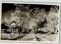 72805 W7414 Honau , Württ Foto AK Gasthaus Forsthaus Schloss Lichenstein Winter