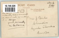 Auckland 1907 Foto AK Denkmal Rathaus Briefmarek Bildseite