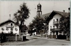 83666 W8176 Schaftlach FOTO KEINE AK Kirche Ort handschriftlich