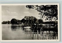 16866 O1910 Kyritz , Prignitz - Landungsbrücke im Untersee Gaststätte