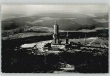 W6384 Feldberg , Taunus Funkturm - Fliegeraufnahme Funk