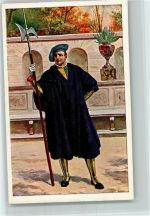 Serie 4394-6 - Uniformen der Schweizer Garde