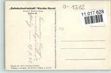 14542 O1512 Werder (Havel) - Luftaufnahme Inselstadt