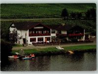 54498 W5555 Piesport - Café Pension Moselblick Bootsanlegestelle