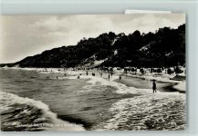 Rauschen Swetlogorsk 1931 Foto AK Strand