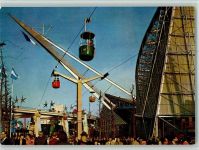 Nr. 6301 - Exposition 1958 - Pavillon Frankreich , Seilbahn Ausstellung
