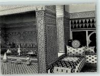 Exposition 1958 - Pavillon Maroc - Galerie and corner Saloon AK Ausstellung