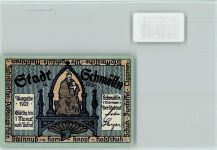 04626 O7420 Schmölln , Thür - Notgeldschein 50 Pfennig Mönch mit Kind