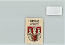 90584 W8501 Allersberg - Vignette Wappen Kaffee Hag ca 1920-1940