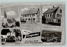 74523 W7170 Tüngental - Ortsansichten Kirche Mehrfachaufnahme