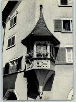 Zug Zugo Schweizer Pfadfinderinnen - Erker am Haus Pfadfinder 1965