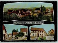 69251 W6901 Gaiberg , Baden - Ortsansichten Kirche 3-Bildaufnahme