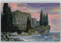 Abendstimmung am Meer - Serie 332-4 - Rüdisühli, H.