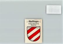89601 W7933 Schelklingen - Vignette Wappen Kaffee Hag ca 1920-1940