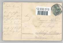 Neujahr - Engel läutet die Glocke , Golddruck Hufeisen 1912 Folienkarte / Lackkarte