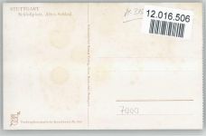 W7000 Stuttgart Schloß - Farbenphotographische AK Nr. 665 - Böttcher, H. Künstlerkarte