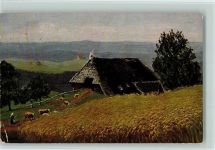 Serie I Nr. 7 Künstlerpostkarten aus dem Schwarzwald Harbers