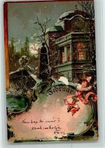 Serie Monatsgrüße Februar - Verlag Seeger , gute Erhaltung AK Guggenberger, T.