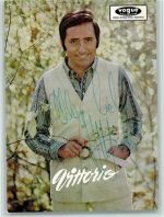 Vittorio Original Autogramm Schlagersänger