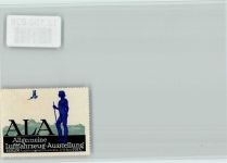 W1000 Berlin Mitte Reklamemarke -1912 Luftfahrzeug Ausstellung Flugwesen