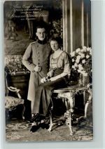 4127 Liersch Herzog und Herzogin zu Braunschweig im Schloß Adel Prinzessin Victoria Luise 1913